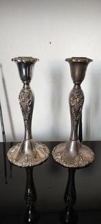 2  Godinger verzilverde kandelaars, Ophalen of Verzenden