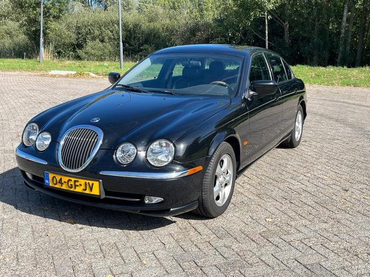 Jaguar S-Type 3.0 V6 Executive 1e eig Automaat Leder Schuifd, Auto's, Oldtimers, Bedrijf, Te koop, ABS, Airbags, Airconditioning