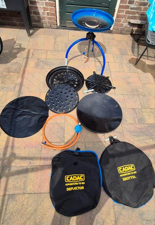 Cadac Skottelbraai Compleet, Caravans en Kamperen, Kampeeraccessoires, Gebruikt, Ophalen of Verzenden