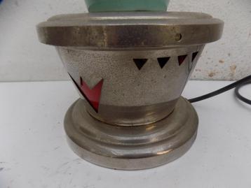 Art deco warmhoudplaatje decoratie vintage brocante beschikbaar voor biedingen