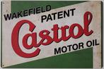 Castrol wakefield motor oil reclamebord van metaal wandbord, Reclamebord, Info@deconoord.nl, Deco Noord, Nieuw