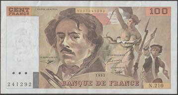 Frankrijk 100 francs 1993 VF p.154g(1) (# 175) beschikbaar voor biedingen