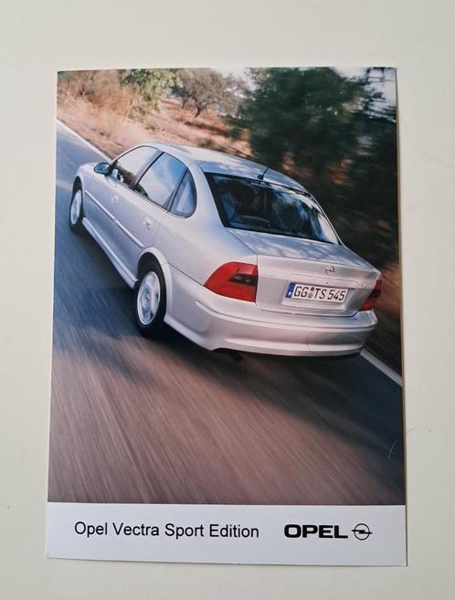 Opel Vectra B Sport edition - PERSFOTO --, Boeken, Auto's | Folders en Tijdschriften, Nieuw, Opel, Ophalen of Verzenden