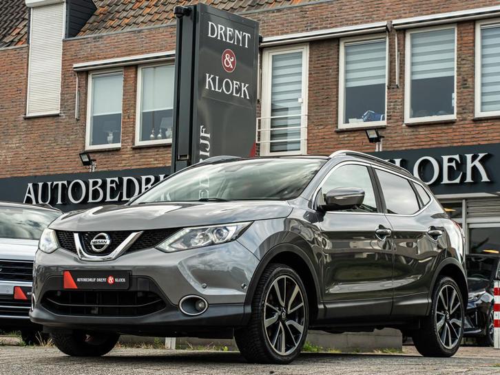 Nissan QASHQAI 1.2 Tekna ORG NL PANO 360 CAMERA LEER STOELVE, Auto's, Nissan, Bedrijf, Te koop, Qashqai, 360° camera, ABS, Achteruitrijcamera