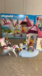 Playmobil princess pegasus, Ophalen of Verzenden, Zo goed als nieuw, Complete set
