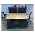 Welltrade complete werkplek, In hoogte verstelbaar, Gebruikt, Ophalen of Verzenden, Bureau