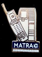 Matra Communication pin-emaille, Verzenden, Nieuw, Merk, Speldje of Pin