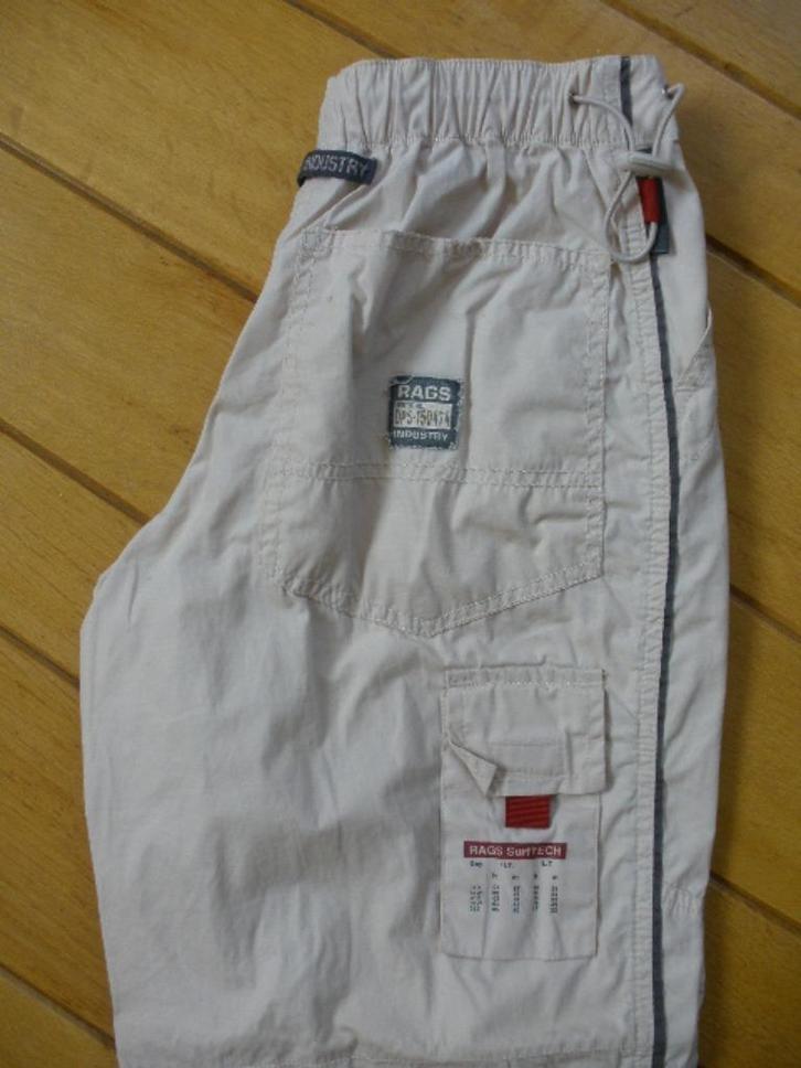 RAGS Industries broek ecru maat 134, Kinderen en Baby's, Kinderkleding | Maat 134, Jongen, Broek, Ophalen of Verzenden