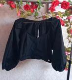 Nikkie top open rug Size 36 S stretch, Zwart, Ophalen of Verzenden, Zo goed als nieuw, Nikkie