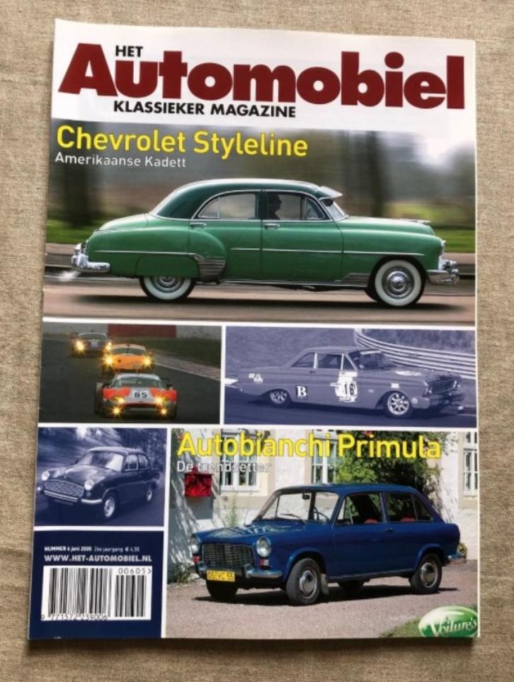 Automobiel: Ford Falcon Sprint, VW Type 3, Autobianchi, Boeken, Auto's | Folders en Tijdschriften, Zo goed als nieuw, Algemeen