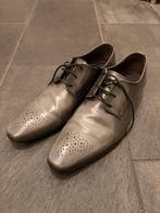 Minelli Herenschoenen Grijs Leer Maat 43, Overige kleuren, Minelli, Ophalen of Verzenden, Zo goed als nieuw