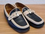 schoen dames, Ophalen, Blauw, Instappers, Gedragen