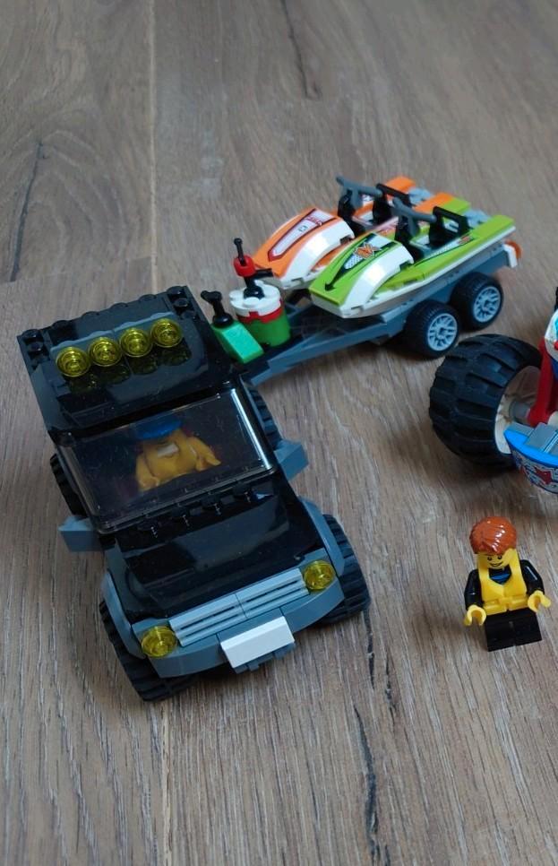 5 Lego City sets, Jet Ski, speedboot, trucks..., Kinderen en Baby's, Speelgoed | Duplo en Lego, Zo goed als nieuw, Lego, Complete set