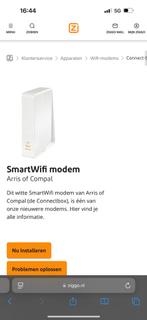 Wifi modem ziggo, Computers en Software, Routers en Modems, Ophalen, Zo goed als nieuw, Router, Ziggo