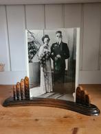 vintage fotolijst met gebogen hout, Huis en Inrichting, Ophalen, Minder dan 50 cm, Gebruikt, Minder dan 100 cm