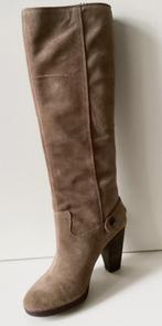 Nieuwe MANFIELD Suède Hoge Laarzen mt 36, Kleding | Dames, Schoenen, Ophalen, Hoge laarzen, Beige, Nieuw