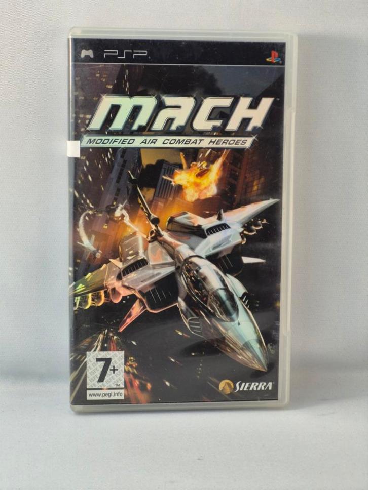 M.A.C.H. PSP - Modified Air Combat Heroes, Spelcomputers en Games, Games | Sony PlayStation Portable, Gebruikt, Racen en Vliegen