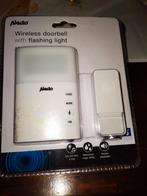 Draadloze deurbel met flitslicht Nieuw in verpakking, Ophalen of Verzenden, Nieuw