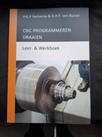 CNC PROGRAMMEREN DRAAIEN, leer en werkboek, Boeken, Ophalen of Verzenden, Zo goed als nieuw