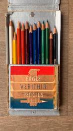 Vintage Eagle verithin kleurpotloden, Hobby en Vrije tijd, Potlood of Stift, Gebruikt, Ophalen of Verzenden