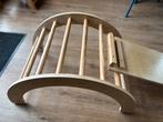 Houten klimrek met glijbaan - nette staat!, Kinderen en Baby's, Speelgoed | Buiten | Speeltoestellen, Ophalen, Zo goed als nieuw