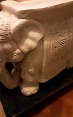 Marmer olifant plantentafel, Antiek en Kunst, Antiek | Woonaccessoires, Ophalen