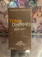 Terre d’Hermès 50ml edt, Sieraden, Tassen en Uiterlijk, Uiterlijk | Parfum, Ophalen of Verzenden, Nieuw