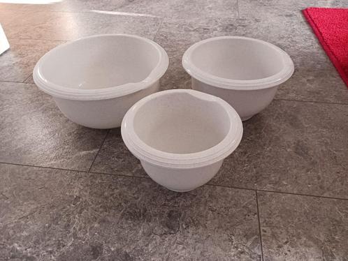 Set 3 stapelbare mengkommen, Huis en Inrichting, Keuken | Keukenbenodigdheden, Gebruikt, Ophalen of Verzenden
