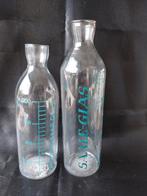 Oude glazen baby flessen, Antiek en Kunst, Antiek | Glas en Kristal, Ophalen of Verzenden