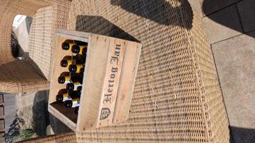 Houten kratje voor 12 flesjes Hertog Jan beschikbaar voor biedingen