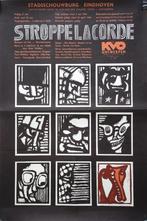 poster "Stroppelacorde" Stadsschouwburg Eindhoven en KVO, Ophalen, Rechthoekig Staand, Zo goed als nieuw, A1 t/m A3