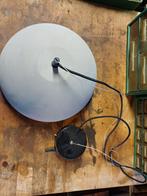 Vintage hanglamp - betonlook, Ophalen, Gebruikt, Vintage, Glas