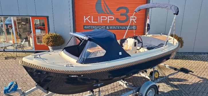 Oud Huijzer 540 sloep | Vetus 16pk Diesel | NW.STAAT | 2021, Watersport en Boten, Sloepen, Zo goed als nieuw, 10 tot 30 pk, 6 meter of meer