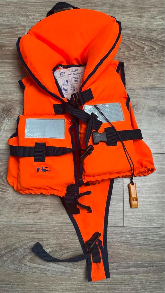 Reddingsvest Baby/Jong Kind - Plastimo XS, Watersport en Boten, Accessoires en Onderhoud, Gebruikt, Overige typen, Ophalen of Verzenden
