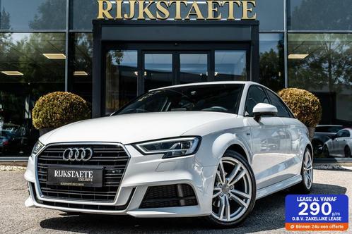 Audi A3 Limousine 1.0 TFSI S-LINE|NAV|LED|LEDER|18'|PDC, Auto's, Audi, Bedrijf, Te koop, A3, ABS, Airbags, Airconditioning, Alarm