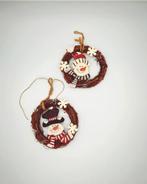 Vintage Kerstversiering - Set van 2, Diversen, Kerst, Ophalen of Verzenden