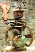 * Grote oude compressor pomp* Vintage Industrieel., Ophalen
