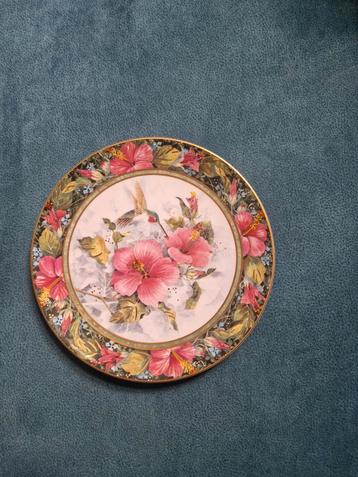 Royal Doulton Sierbordje - Kolibrie & Bloemen beschikbaar voor biedingen