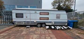 Dethleffs caravan 9 meter beschikbaar voor biedingen
