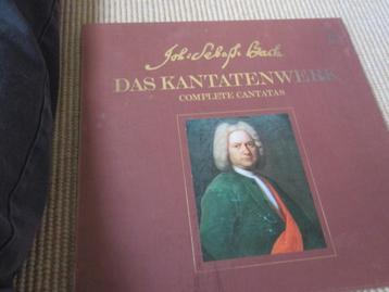 Joh. Sebastiaan Bacht cantates, grammofoonplaten beschikbaar voor biedingen