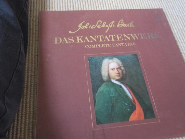 Joh. Sebastiaan Bacht cantates, grammofoonplaten, Muziek en Instrumenten, Overige Muziek en Instrumenten, Gebruikt, Ophalen