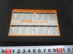 sticker kalender 1987 soma roggebrood gronsveld, Verzamelen, Ophalen, Zo goed als nieuw, Bedrijf of Vereniging