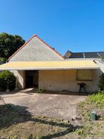 Electrische Zonneluifel 800cm x 2800, Tuin en Terras, Zonneschermen, Ophalen of Verzenden, Zo goed als nieuw, Knikarmscherm, Elektrisch