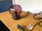 Kleine paarse lamp van Ikea (Tokabo), Ophalen of Verzenden, Zo goed als nieuw, Glas, Minder dan 50 cm
