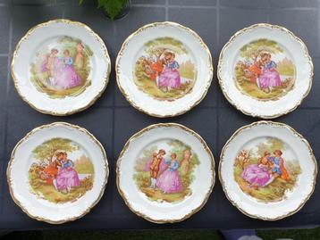 Vintage ca. Jaren 80 gebaksbordjes Kronester Bavaria  beschikbaar voor biedingen