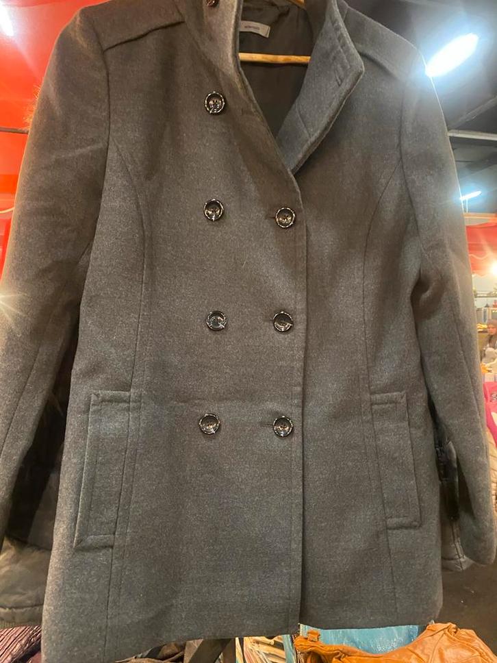 Montego Jas Maat 40 - Zo Goed Als Nieuw!, Kleding | Dames, Jassen | Winter, Zo goed als nieuw, Maat 38/40 (M), Grijs, Ophalen of Verzenden