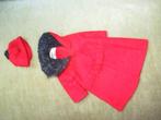Vintage  barbie kleding jas met muts mattel  jaren 60, Verzenden, Zo goed als nieuw, Kleertjes
