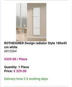 Nieuwe ROTHEIGNER Design Radiator 180x45 cm, Ophalen, Radiator, Nieuw, Minder dan 60 cm