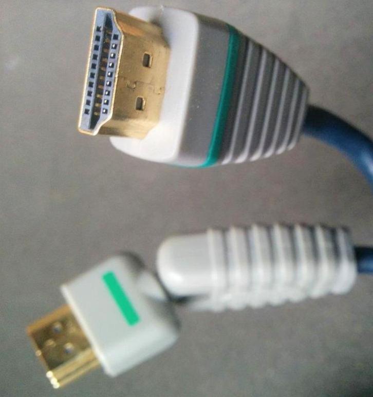 HDMI kabel 5 meter draaibare stekker, Computers en Software, Pc- en Netwerkkabels, Ophalen of Verzenden