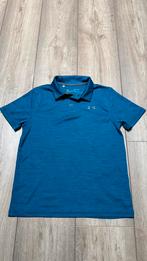 In nette staat: Under Armour polo blauw mt YMD (mt 140), Ophalen of Verzenden, Gebruikt, Jongen, Shirt of Longsleeve